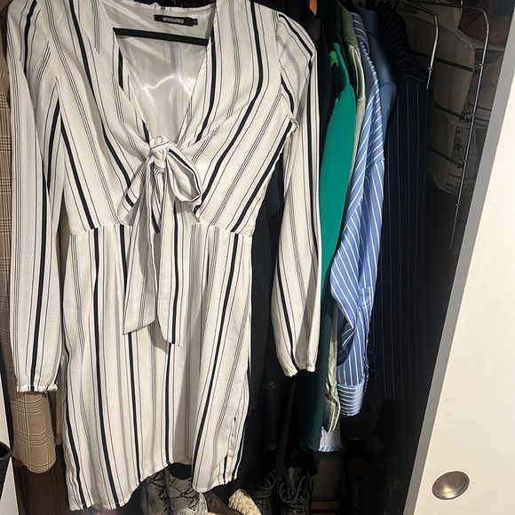 Mini stripped dress - Picture 2 of 2